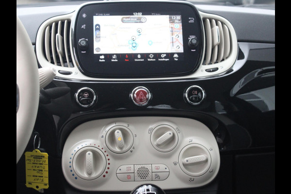 Fiat 500 1.2 Lounge | Airco | Cruise | PDC | Navi | Apple Carplay | Ambiance Ivoor