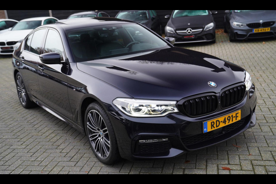 BMW 5 Serie 530i xDrive High Executive | M-pakket | Nieuwe turbo's | Schuif/kanteldak | Adaptieve cruise | 360 cam | Head up |