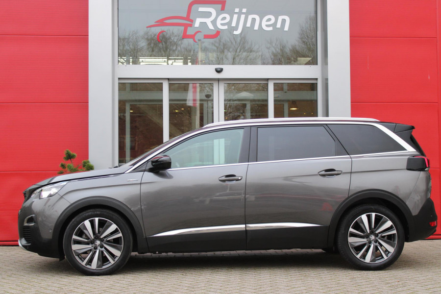 Peugeot 5008 1.2 130PK AUTOMAAT GT-LINE | NAVIGATIE | ACHTERUITRIJ CAMERA | 7-ZITS | KEYLESS ENTRY | DODEHOEK BEWAKING | FULL LED KOPLAMPEN | DAB+ | 19" LICHTMETALEN VELGEN | ZONNESCHERM |