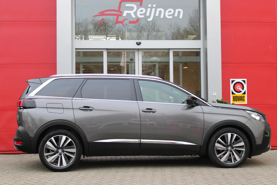 Peugeot 5008 1.2 130PK AUTOMAAT GT-LINE | NAVIGATIE | ACHTERUITRIJ CAMERA | 7-ZITS | KEYLESS ENTRY | DODEHOEK BEWAKING | FULL LED KOPLAMPEN | DAB+ | 19" LICHTMETALEN VELGEN | ZONNESCHERM |