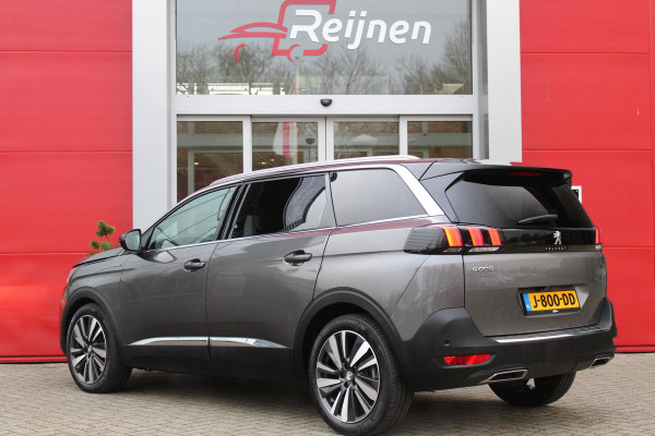 Peugeot 5008 1.2 130PK AUTOMAAT GT-LINE | NAVIGATIE | ACHTERUITRIJ CAMERA | 7-ZITS | KEYLESS ENTRY | DODEHOEK BEWAKING | FULL LED KOPLAMPEN | DAB+ | 19" LICHTMETALEN VELGEN | ZONNESCHERM |