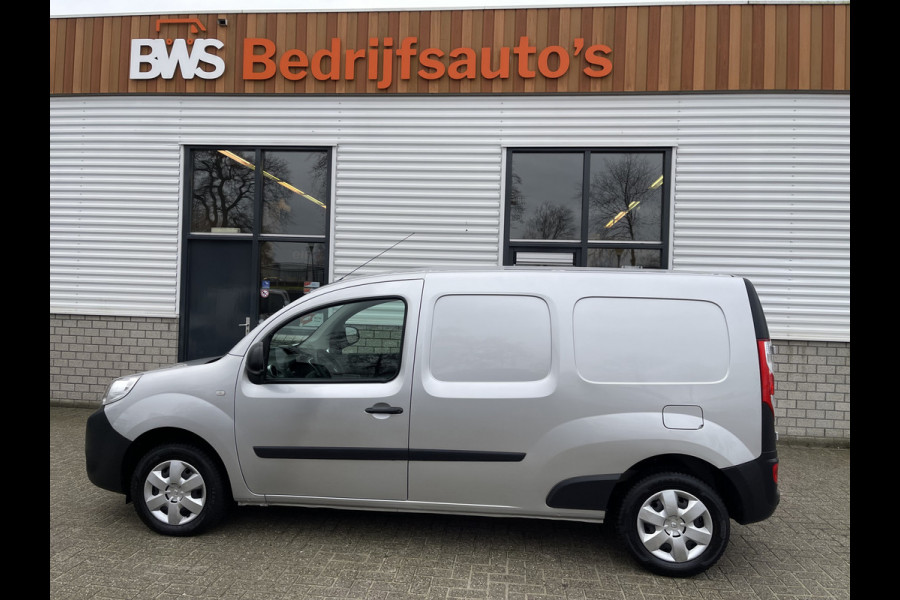 Renault Kangoo 1.5 dCi 90pk automaat Energy Comfort Maxi L2H1 / vaste prijs rijklaar € 13.950 ex btw / lease vanaf € 256 / airco / zilver metallic / pdc achter !