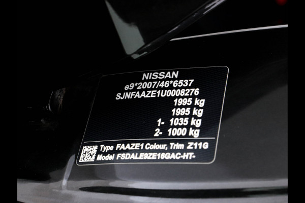 Nissan Leaf 2.ZERO EDITION 40 kWh (INCL-BTW) Aut. *ADAPTIVE-CRUISE | KEYLESS | NAVI-FULLMAP | SURROUND-VIEW | DAB | ECC | PDC | VIRTUAL-COCKPIT | APP-CONNECT | COMFORT-SEATS | 17"ALU*
