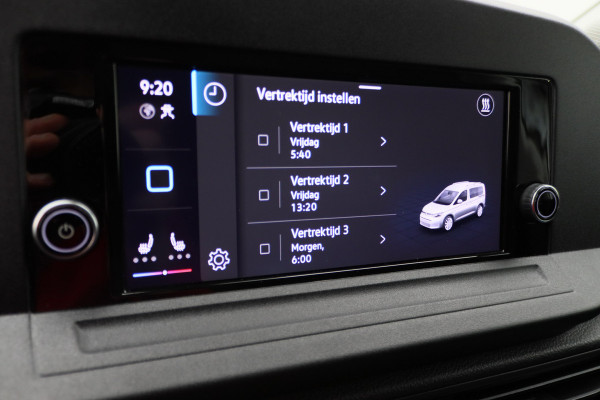 Volkswagen Caddy Cargo 2.0 TDI DSG Exclusive 2x Schuifdeur, LED, Apple CarPlay, ACC, Camera, Trekhaak, 17''