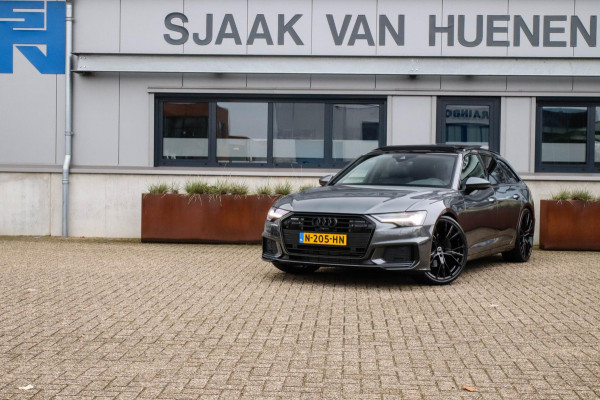 Audi A6 Avant 45 2.0TFSI Quattro S line Edition 245pk Automaat! 1e|Panoramadak|Virtual Cockpit|Leder|HD Matrix LED|Black|Trekhaak