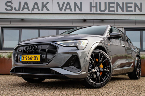 Audi e-tron Sportback 50 Quattro S Edition Pro Line S S-Line 313pk! INCL BTW!|1e Eig|DLR|Virtual Cockpit|Luchtvering|360|Black|22