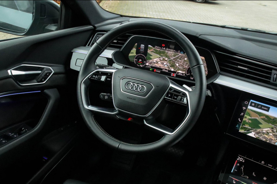 Audi e-tron Sportback 55 Quattro S Edition Pro Line S S-Line 408pk! 8%|Kuipstoelen|Panoramadak|Virtual Cockpit|Luchtvering|B&O|22