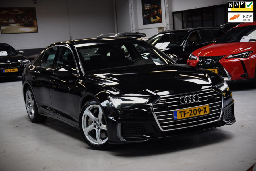 Audi A6 Limousine 3.0 V6 55 TFSI Quattro *2xS-Line* Navi|Leder|Soft-close|340pk!!