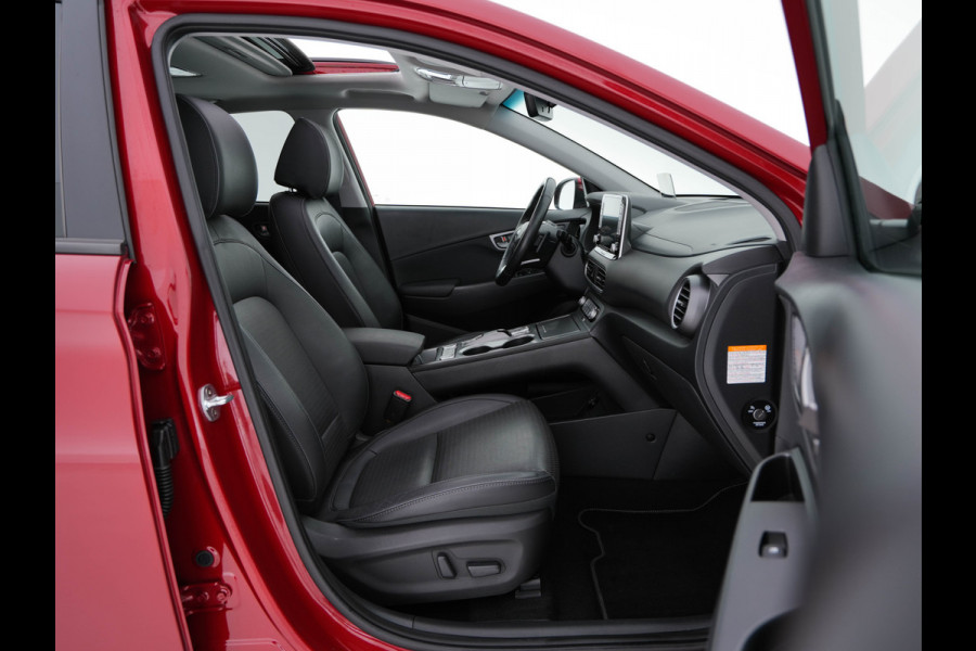 Hyundai Kona EV Premium 64 kWh (INCL-BTW) *PANO | VOLLEDER | KEYLESS | FULL-LED | DAB | KRELL-AUDIO | ADAPTIIVE-CRUISE | HUD | CAMERA | BLIND-SPOT | NAVI-FULLMAP  | ECC | PDC | COMFORT-SEATS | VIRTUAL-COCKPIT | 17"ALU*