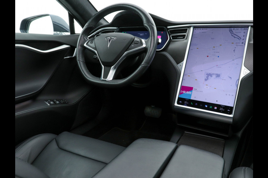 Tesla Model S 100D - 245 Kw (INCL.BTW) *PANO | VOLLEDER | FULL-LED | VIRTUAL-COCKPIT | SURROUND-VIEW | AUTO-PILOT | AIR-SUSPENSION |  KEYLESS | ECC | PDC | CRUISE*