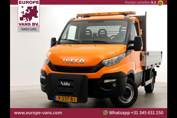 Iveco Daily 35S14 E6 Open laadbak extra kort WB300cm Trekhaak 3500kg 11-2016