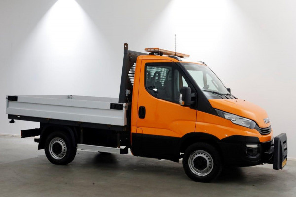 Iveco Daily 35S14 E6 Open laadbak extra kort WB300cm Trekhaak 3500kg 11-2016