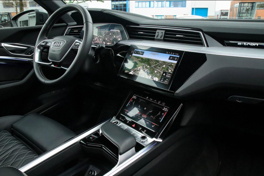 Audi e-tron 55 Quattro S Edition Pro Line S S-Line 408pk! 8%|Kuipstoelen elektrisch|Panoramadak|Virtual Cockpit|Luchtvering|B&O|22