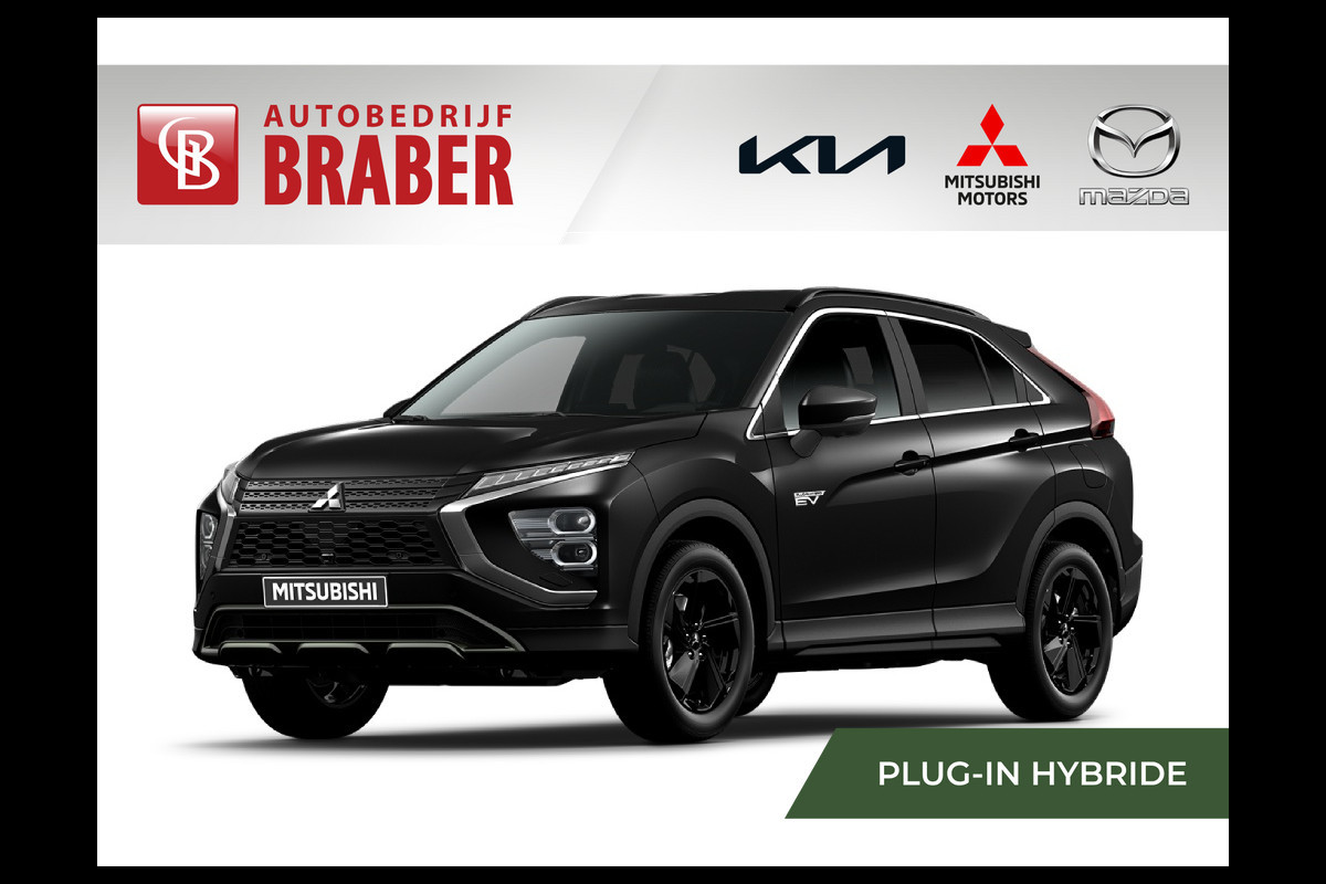 Mitsubishi Eclipse Cross 2.4 PHEV Black Edition | Nieuw | Direct Leverbaar | 8 Jaar Garantie | Private Lease vanaf €595,- per maand |