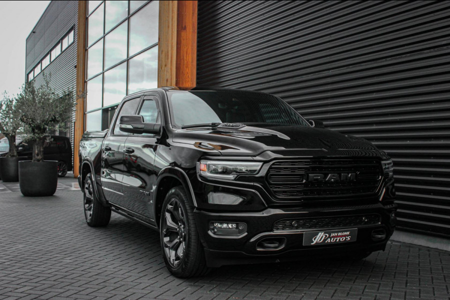 Dodge Ram 1500 5.7 V8 4x4 CREW CAB LIMITED 2022 12DKM / NIEUWSTAAT / COMPLETE HISTORY / FULL OPTIONS / LUCHTVERING / GROOT NAVI