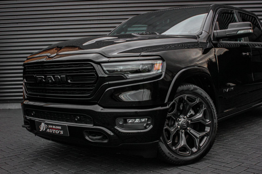 Dodge Ram 1500 5.7 V8 4x4 CREW CAB LIMITED 2022 12DKM / NIEUWSTAAT / COMPLETE HISTORY / FULL OPTIONS / LUCHTVERING / GROOT NAVI