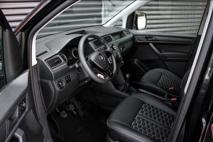 Volkswagen Caddy 2.0 TDI L1H1 185PK JB-EDITION / LEDEREN BEKLEDING / ELEK-PAKKET / CRUISE-CONTROL / SCHROEFSET / AIRCO / NAVIGATIE