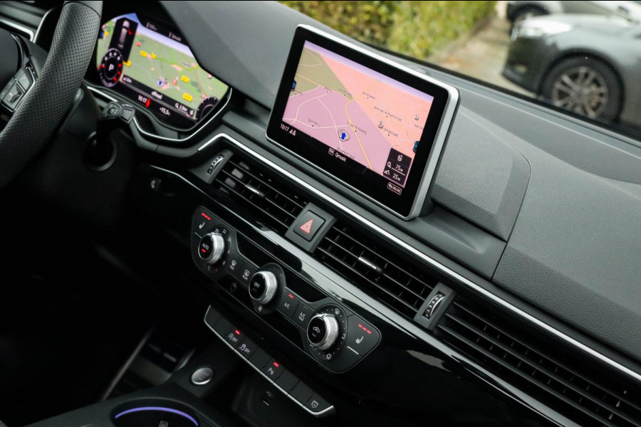 Audi A4 Avant 2.0 TFSI S line Black Edition Facelift 245pk S-Tronic! 2e|DLR|Panoramadak|Virtual Cockpit|Leder|LED Matrix|Black|19