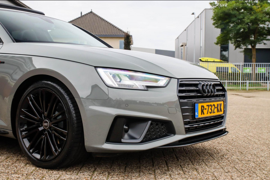 Audi A4 Avant 2.0 TFSI S line Black Edition Facelift 245pk S-Tronic! 2e|DLR|Panoramadak|Virtual Cockpit|Leder|LED Matrix|Black|19