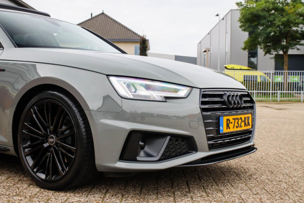 Audi A4 Avant 2.0 TFSI S line Black Edition Facelift 245pk S-Tronic! 2e|DLR|Panoramadak|Virtual Cockpit|Leder|LED Matrix|Black|19