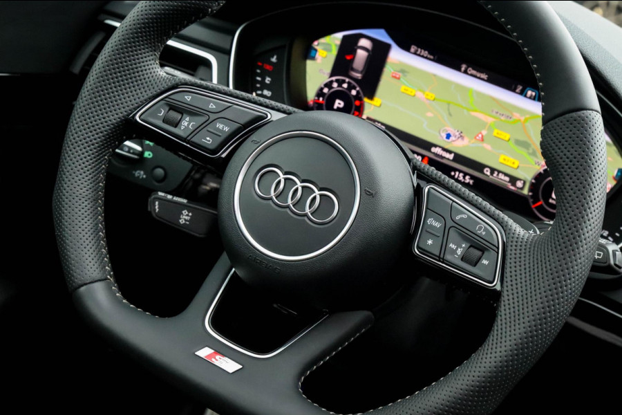 Audi A4 Avant 2.0 TFSI S line Black Edition Facelift 245pk S-Tronic! 2e|DLR|Panoramadak|Virtual Cockpit|Leder|LED Matrix|Black|19