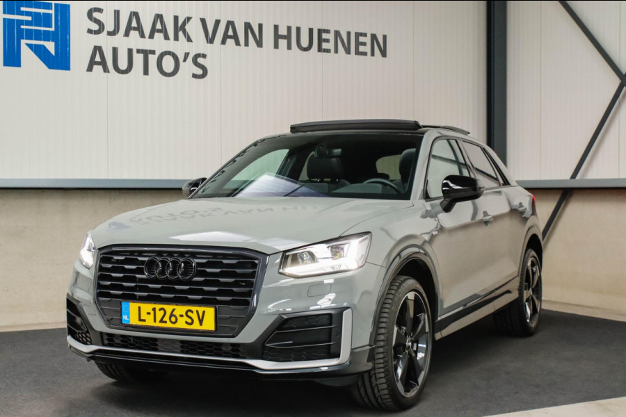 Audi Q2 1.4 TFSI CoD Sport Pro Line S S-line 150pk S-Tronic! 2e Eig|DLR|Panoramadak|Virtual Cockpit|LED|3D Knippers|Leder|Ambiance