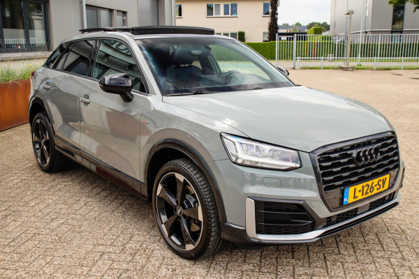 Audi Q2 1.4 TFSI CoD Sport Pro Line S S-line 150pk S-Tronic! 2e Eig|DLR|Panoramadak|Virtual Cockpit|LED|3D Knippers|Leder|Ambiance