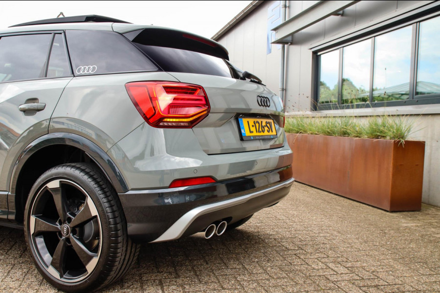 Audi Q2 1.4 TFSI CoD Sport Pro Line S S-line 150pk S-Tronic! 2e Eig|DLR|Panoramadak|Virtual Cockpit|LED|3D Knippers|Leder|Ambiance