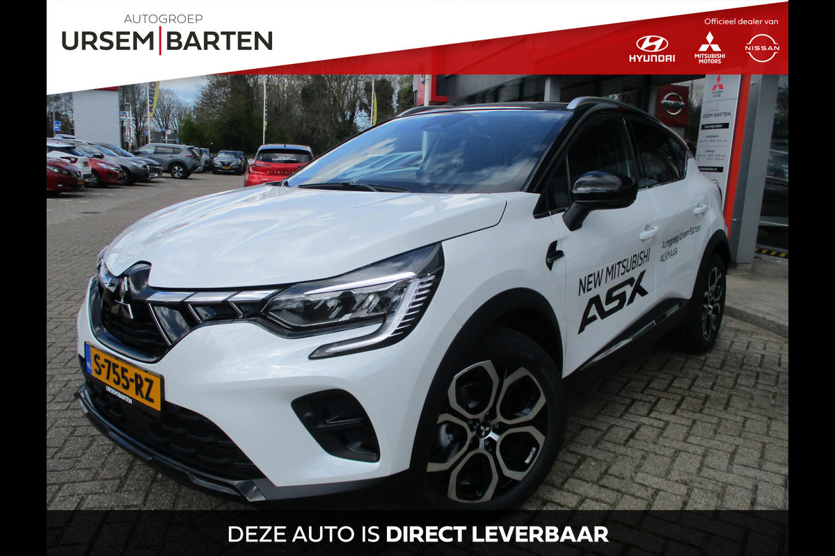 Mitsubishi ASX 1.3 DI-T First Edition | Adaptieve cruise control | Stoel + Stuurverwarming | 1200KG trekgewicht | Qi Lader