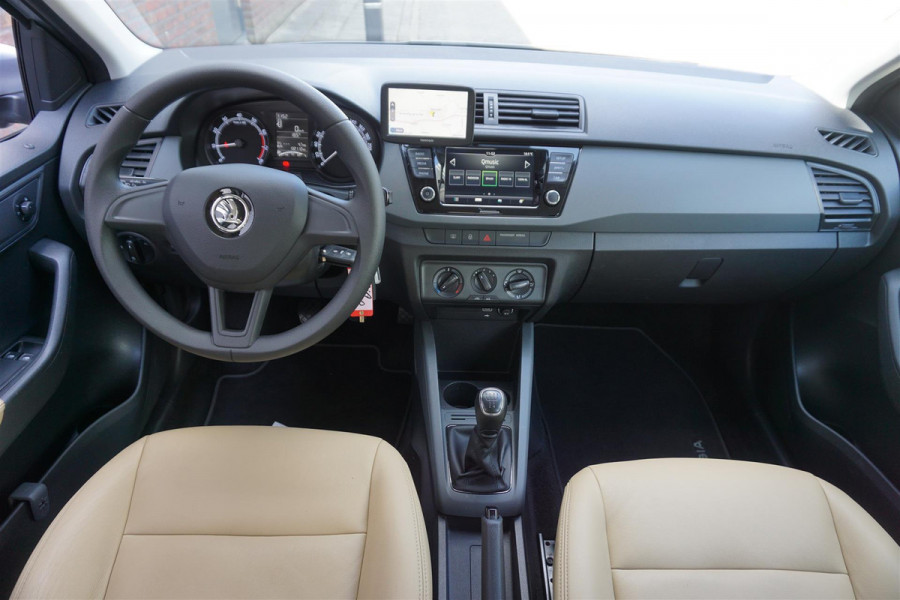 Škoda Fabia 1.0 TSI Nieuw Model-Leer/Cruise/Navigatie-Active/Launch Rijklaarprijs.