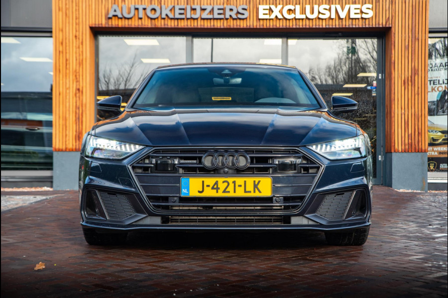 Audi A7 Sportback 45 TFSI quattro Pro Line S 360 Camera B&O 360 Camera B&O Memory 21" LMV ACC Keyless Ambient Achterbank Verw. Stoelverw.