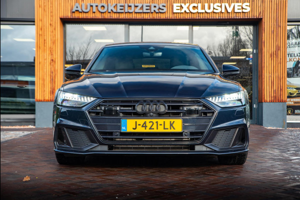 Audi A7 Sportback 45 TFSI quattro Pro Line S 360 Camera B&O 360 Camera B&O Memory 21" LMV ACC Keyless Ambient Achterbank Verw. Stoelverw.