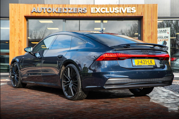 Audi A7 Sportback 45 TFSI quattro Pro Line S 360 Camera B&O 360 Camera B&O Memory 21" LMV ACC Keyless Ambient Achterbank Verw. Stoelverw.