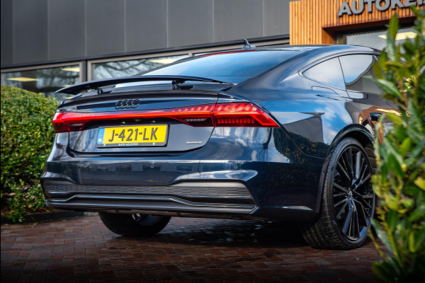 Audi A7 Sportback 45 TFSI quattro Pro Line S 360 Camera B&O 360 Camera B&O Memory 21" LMV ACC Keyless Ambient Achterbank Verw. Stoelverw.