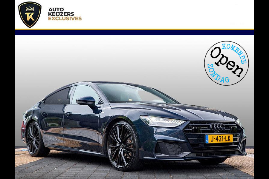 Audi A7 Sportback 45 TFSI quattro Pro Line S 360 Camera B&O 360 Camera B&O Memory 21" LMV ACC Keyless Ambient Achterbank Verw. Stoelverw.