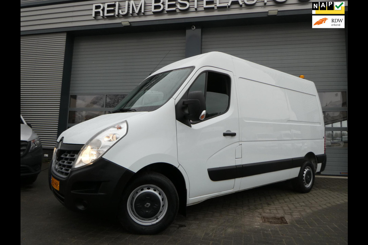 Renault Master T35 2.3 dCi 145pk, Euro-6, L2H2, Werkplaats, Serviceauto, Inrichting.