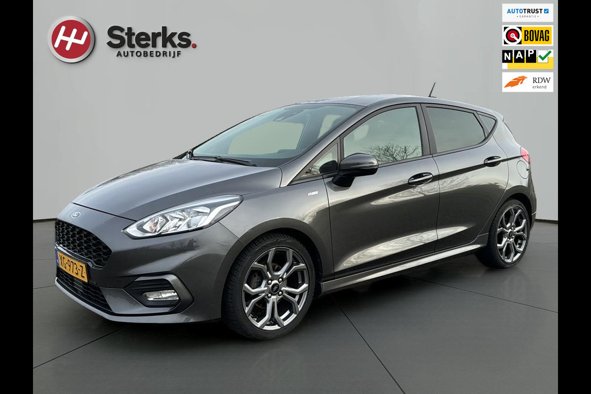 Ford Fiesta ST-Line 1.0 EcoBoost 5 DRS. CLIMAAT CONTROL APPLE CARPLAY 17" LM VELGEN NL AUTO