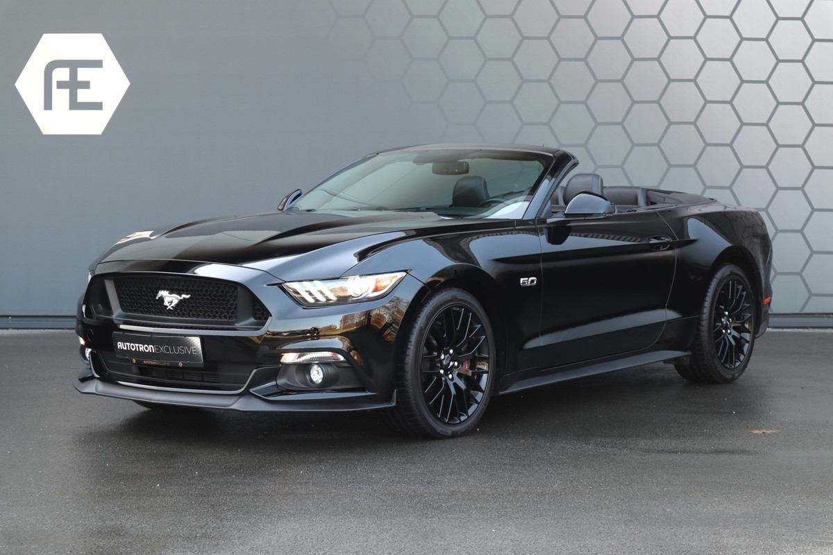 Ford Mustang Convertible 5.0 V8 GT | STOELKOELING/VERWARMING  | BLACK PACK | CAMERA | CRUISE CONTROL | XENON | DAB |