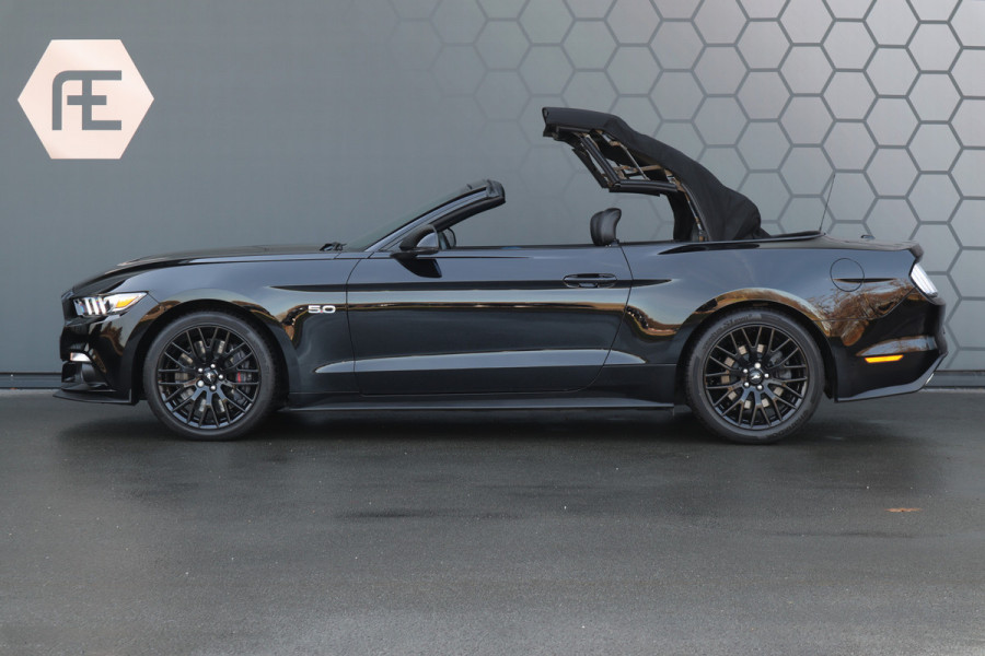 Ford Mustang Convertible 5.0 V8 GT | STOELKOELING/VERWARMING | BLACK PACK | CAMERA | CRUISE CONTROL | XENON | DAB |