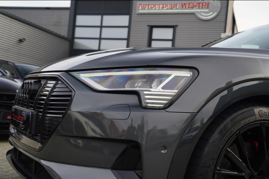 Audi e-tron E-tron 55 quattro advanced 95 kWh | MARGE GEEN BTW | Bang&Olufsen | Panorama | Head up display | 360 cam | 22 inch |