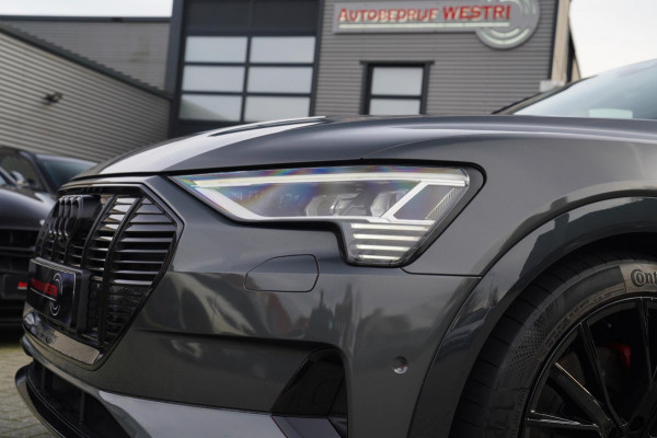 Audi e-tron E-tron 55 quattro advanced 95 kWh | MARGE GEEN BTW | Bang&Olufsen | Panorama | Head up display | 360 cam | 22 inch |