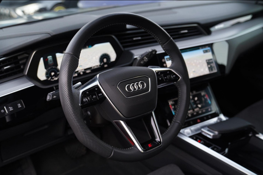 Audi e-tron E-tron 55 quattro advanced 95 kWh | MARGE GEEN BTW | Bang&Olufsen | Panorama | Head up display | 360 cam | 22 inch |