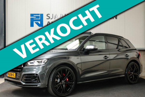 Audi Q5 3.0TFSI SQ5 Quattro S-Line 354pk Automaat! 1e Eig|DLR|Luchtvering|Kuipstoelen|Panoramadak|Virtual Cockpit|Black|Carbon|22