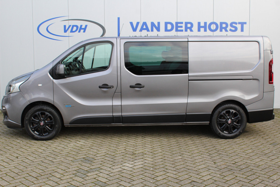 Fiat Talento 1.6-145pk MJ EcoJet L2H1 Dubb. Cabine SX. Nette, goed onderhouden wagen die u nog jaren tot dienst kan zijn. Airco, cruise control, camera, parkeersensoren, navigatie, telefoonvoorb., LM wielen, Isofix, trekhaak, metallic lak, cruise cntrl, schuifdeur li+re etc.