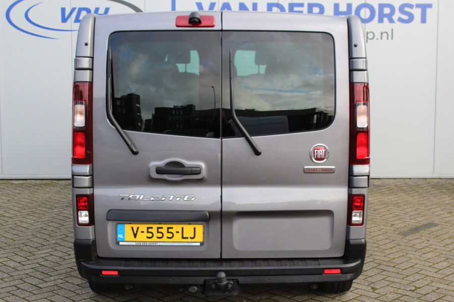 Fiat Talento 1.6-145pk MJ EcoJet L2H1 Dubb. Cabine SX. Nette, goed onderhouden wagen die u nog jaren tot dienst kan zijn. Airco, cruise control, camera, parkeersensoren, navigatie, telefoonvoorb., LM wielen, Isofix, trekhaak, metallic lak, cruise cntrl, schuifdeur li+re etc.