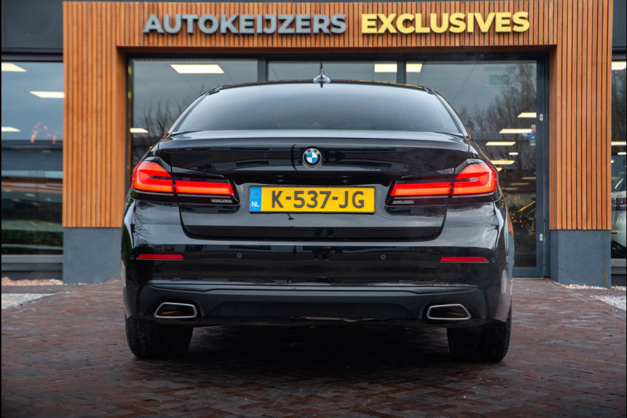 BMW 5 Serie 518d High Executive Edition Panodak Cruise Leer Stoelverw. PDC Memory DAB+ Trekhaak