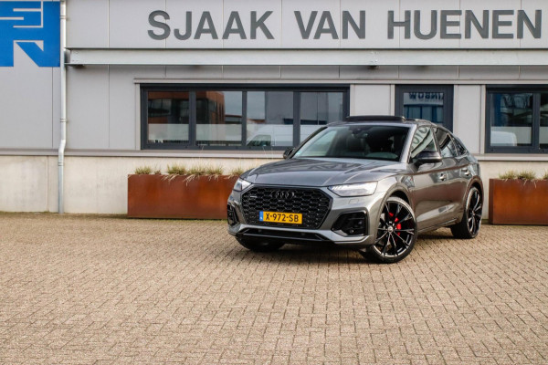 Audi Q5 Sportback 55 TFSIe Quattro Competition S Edition S-Line 367pk Automaat|NIEUW MODEL|Panoramadak|Luchtvering|Virtual Cockpit