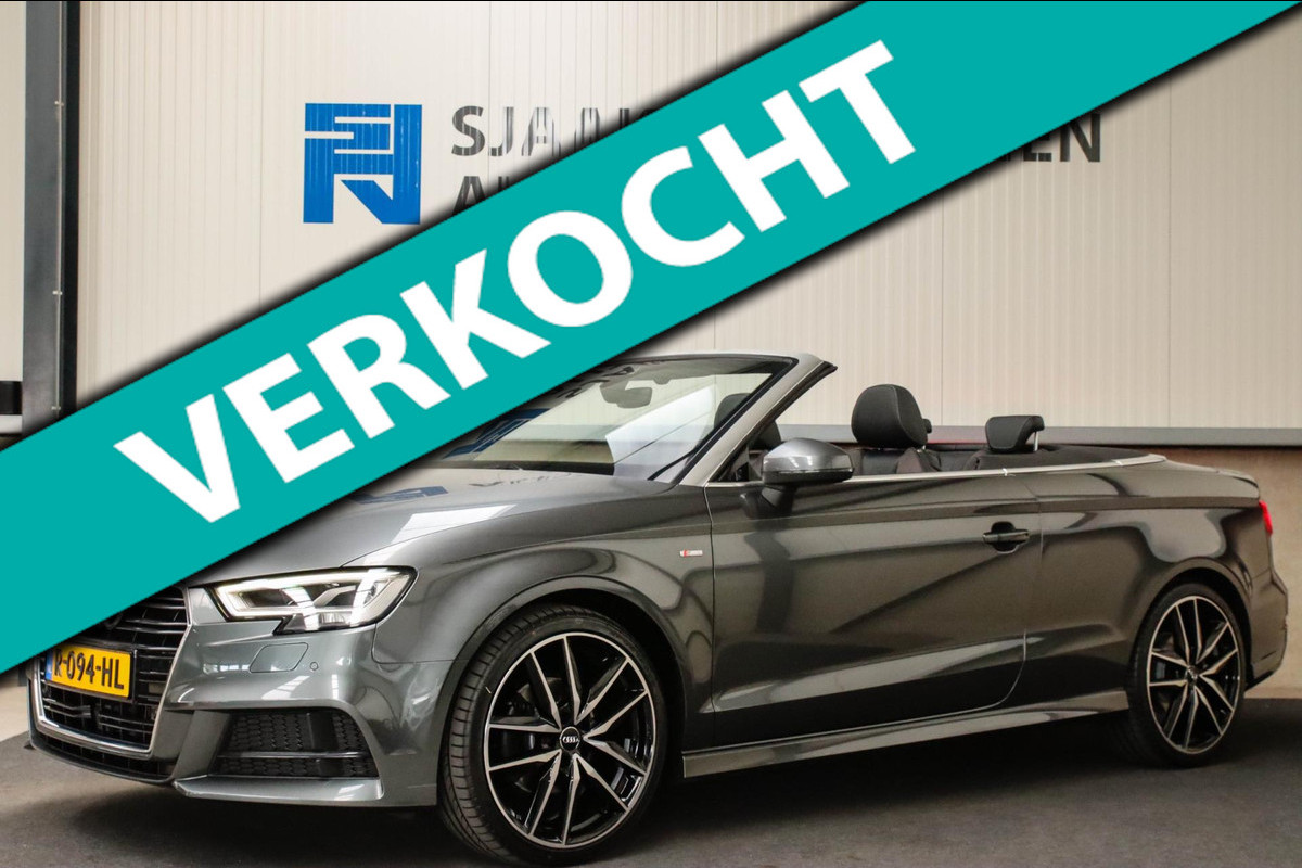 Audi A3 Cabriolet Facelift 1.5 TFSI Sport Pro Line S Line 150pk S-Tronic Automaat! 1e|DLR|Virtual Cockpit|LED Matrix|Leder|Camera