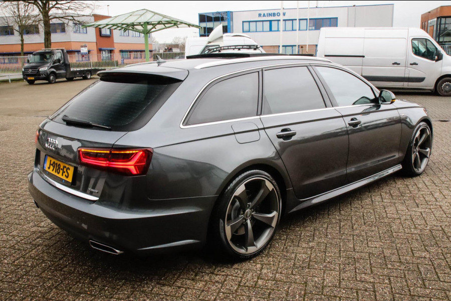 Audi A6 Avant 2.0 TFSI Quattro S line Edition 252pk Automaat|UNIEK|2e Eig|Panoramadak|Luchtvering|Softclose|Memory|LED Matrix|NAVI