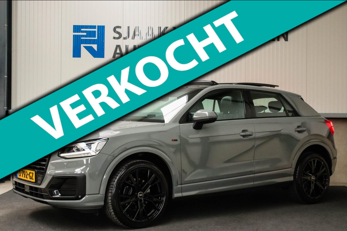 Audi Q2 1.4 TFSI CoD Sport Pro Line S S-line 150pk S-Tronic 1e Eig|DLR|Panoramadak|Virtual Cockpit|LED Matrix|3D Knipper|ACC|Black